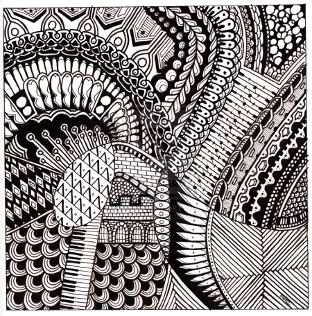 Zentangle 1by Peter-D