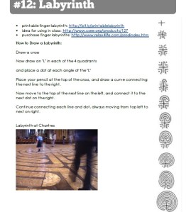 How to Draw a Labyrinth