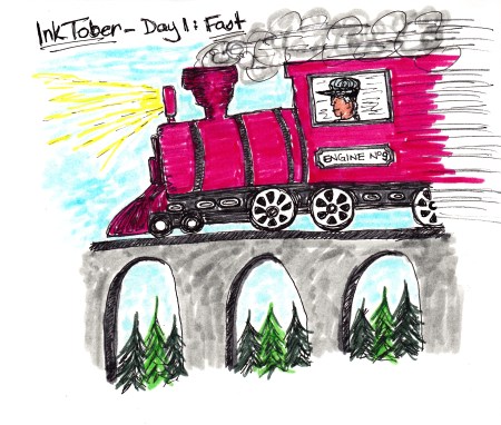 InkTober - Day 1 - Fast