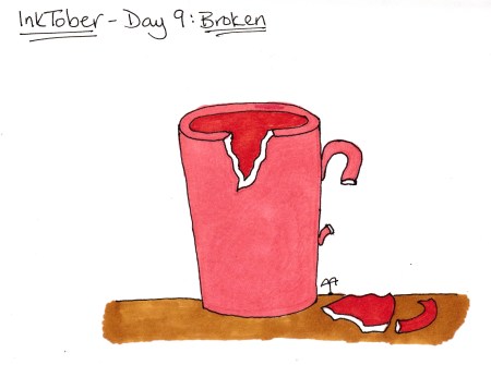 InkTober - Day 9 - Broken